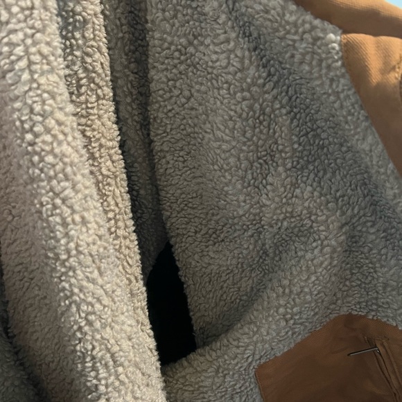 Carhartt loose fit washed duck sherpa lined coat jacket Men’s 3XL - Picture 3 of 5